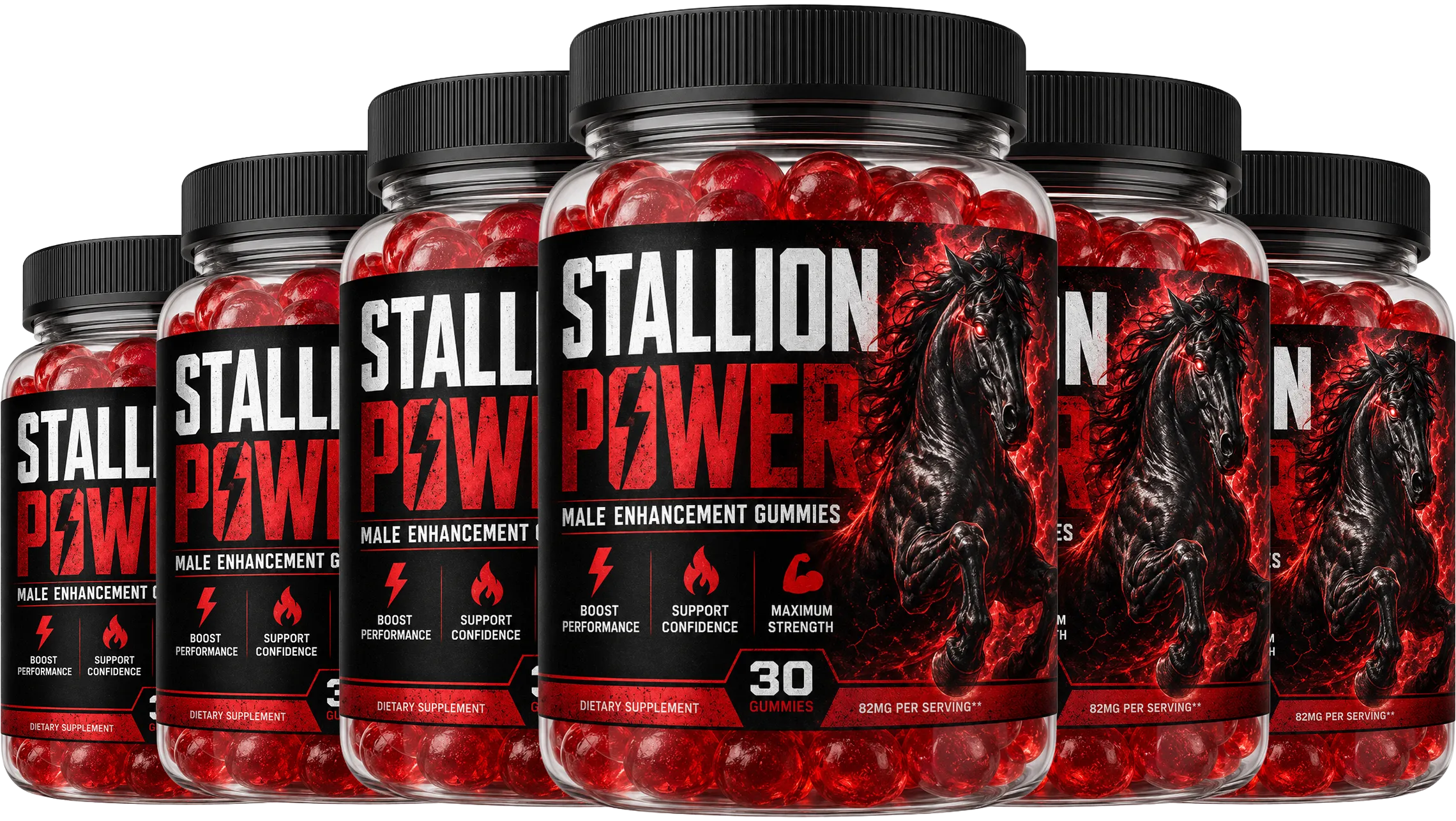 Stallion Power 6 Bottle Pack